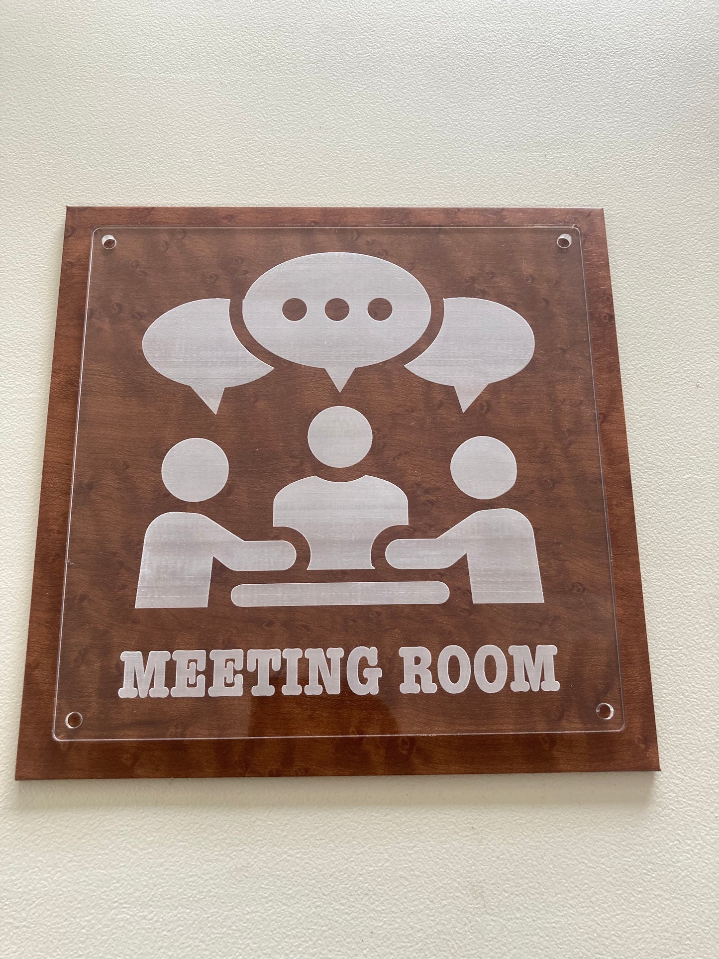 オリジナル室名札（レーザー掘り込み）