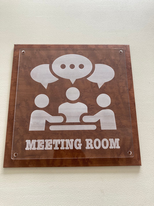 オリジナル室名札（レーザー掘り込み）